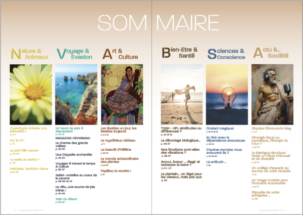 SOMMAIRE MAG #16